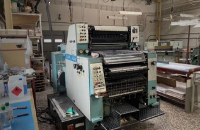 Used printing machinery